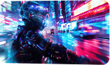 AIネオンビジュアルの例
