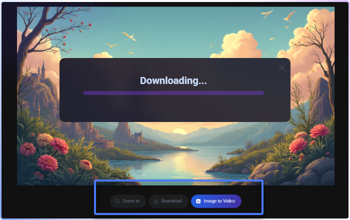 ステップ3 HD画像をダウンロード